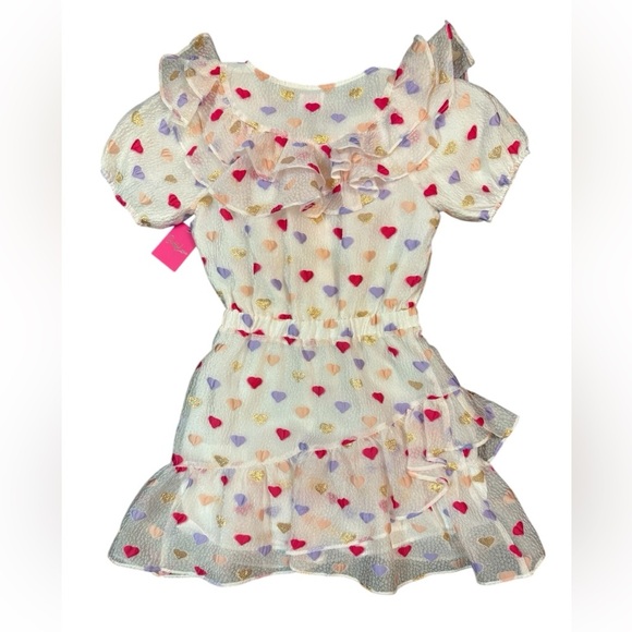 NWT Buddy Love NORMA RUFFLE SHORT DRESS - KISSING BOOTH Size Small - Picture 7 of 12